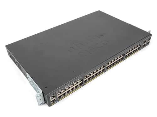 Cisco WS-C2960X-48TS-L Catalyst 2960-Sf Switch (24 Fe, 2x SFP LAN Lite) von Cisco