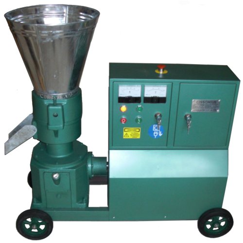 Cissonius PP 200 Pelletmühle für Holz und Futterpellets 7,5 kW 380V Form Ø 200 mm Bohrung Ø 6 mm von Cissonius