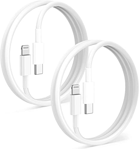 USB-C-auf-Lightning-Kabel, 1 m, für Apple iPhone 14, 13, 12, 11, Typ C auf Lightning-Kabel, 1 m, für Apple iPhone14 13 12 11 Pro Max/iPhone SE, 2 Stück von Citelect