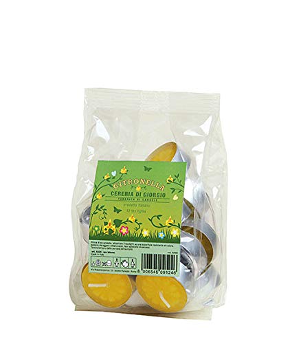 Citronella 4325DSP Tealight, Wachs, Gelb, One Size Citronella 4325DSP Tealight, Wachs, Gelb, One Size von Citronella