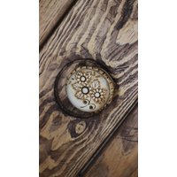 Handgemachte Blumen Schmuckbox Natur Inspirierte Dekorative Box von CitrusHandcrafts