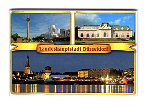 City Souvenir Shop Foto-Magnet Düsseldorfer Sehenswürdigkeiten von City Souvenir Shop