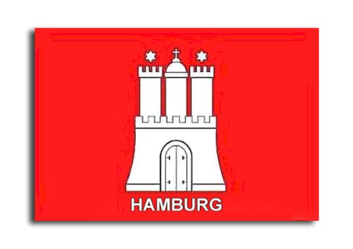 City Souvenir Shop Magnet Hamburg-Wappen von City Souvenir Shop