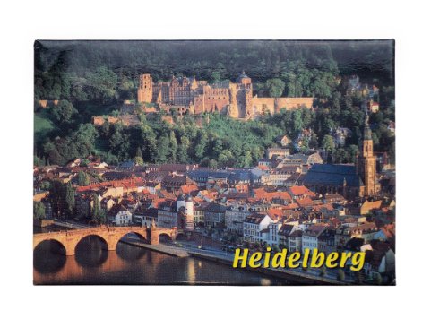 Foto-Magnet Heidelberg Altstadt, ca. 8 x 5,4 cm von City Souvenir Shop