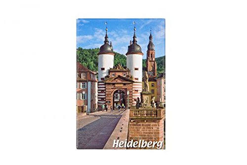 Foto-Magnet Heidelberg, Alte Brücke, ca. 8 x 5,4 cm von City Souvenir Shop