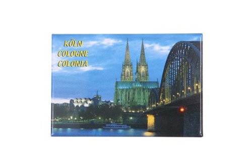 Foto-Magnet Kühlschrankmagnet Kölner Dom, Köln Souvenir, ca. 8 x 5,4 cm von City Souvenir Shop