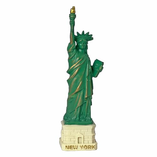 Mini Freiheitsstatue Figur mit Kupfertönung; Freiheitsstatue Souvenir (10,2 cm) von City-Souvenirs