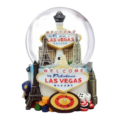 City-Souvenirs Las Vegas Schneekugel Skyline der Casinos 8,9 cm, 10318 City-Souvenirs Las Vegas Schneekugel Skyline der Casinos 8,9 cm, 10318 von City-Souvenirs
