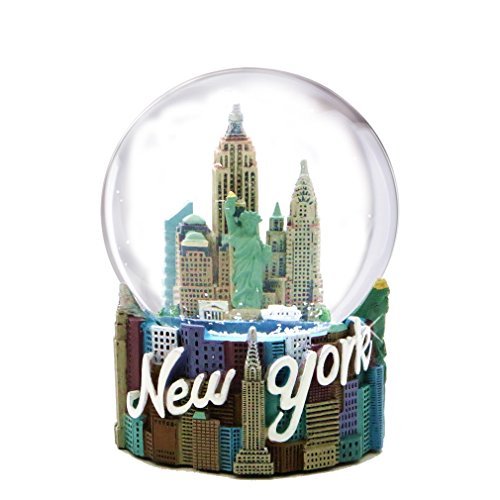 Skyline New York City Snow Globe Souvenir Figur 80 mm von NYC Snow Globes Collection Skyline New York City Snow Globe Souvenir Figur 80 mm von NYC Snow Globes Collection von City-Souvenirs