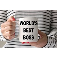 Kaffee - Welt Beste Chef Kaffee-Becher Lustige Kaffeebecher Kaffee-Liebhaber-Geschenk Keramik-Becher Geschenk Für Mitarbeiter von CityMonograms