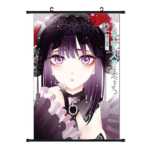 Ciyoulio Kitagawa Marin Anime Poster Shizuku Kuroe/Nikaidou Neon Scroll Poster Gojo Wakana Manga Scroll Bild Wandkunst hängendes Gemälde Heimdekor 60CM x 40CM Ciyoulio Kitagawa Marin Anime Poster Shizuku Kuroe/Nikaidou Neon Scroll Poster Gojo Wakana Manga Scroll Bild Wandkunst hängendes Gemälde Heimdekor 60CM x 40CM von Ciyoulio