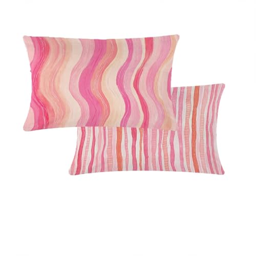 Kissenbezug 30x50cm Rosa Outdoor Kissenbezug Wasserdicht Zierkissenbezüge Creme Leinen Sofakissen Mit Unsichtbarem Reißverschluss 2 er Set Für Garten Stuhl Deko Wohnzimmer Geschenke Für Frauen T699 Kissenbezug 30x50cm Rosa Outdoor Kissenbezug Wasserdicht Zierkissenbezüge Creme Leinen Sofakissen Mit Unsichtbarem Reißverschluss 2 er Set Für Garten Stuhl Deko Wohnzimmer Geschenke Für Frauen T699 von Cjwcclcn
