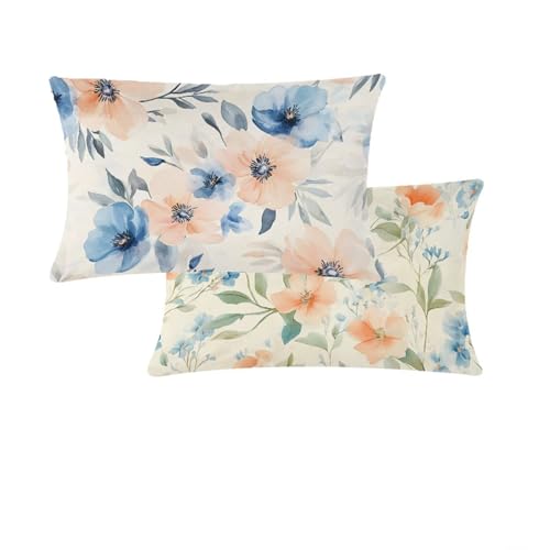 Kissenbezug 50x70cm Blau Outdoor Kissenbezug Wasserdicht Zierkissenbezüge Blumen Leinen Sofakissen Mit Unsichtbarem Reißverschluss 2 er set Für Garten Stuhl Deko Wohnzimmer Geschenke Für Frauen T703 Kissenbezug 50x70cm Blau Outdoor Kissenbezug Wasserdicht Zierkissenbezüge Blumen Leinen Sofakissen Mit Unsichtbarem Reißverschluss 2 er set Für Garten Stuhl Deko Wohnzimmer Geschenke Für Frauen T703 von Cjwcclcn