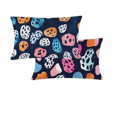 Outdoor Kissenbezug 50x70cm Rosa Kissenbezug Herbst Garten Zierkissenbezüge Marine Samt Sofakissenbezüge Doppelseitiges Druckdesign 2 er Set Für Deko Wohnzimmer Schlafzimmer Stuhl Sofa Balkon T708 Outdoor Kissenbezug 50x70cm Rosa Kissenbezug Herbst Garten Zierkissenbezüge Marine Samt Sofakissenbezüge Doppelseitiges Druckdesign 2 er Set Für Deko Wohnzimmer Schlafzimmer Stuhl Sofa Balkon T708 von Cjwcclcn