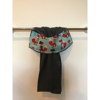 Grau Mit Orangem Fuchsfleck, Hängendes Krawattentuch Für Die Küche, Fällt Niemals Ab, 100% Baumwolle, 17x27, Tm, Copyright 2017 Grau Mit Orangem Fuchsfleck, Hängendes Krawattentuch Für Die Küche, Fällt Niemals Ab, 100% Baumwolle, 17x27, Tm, Copyright 2017 von Ckc123Designs