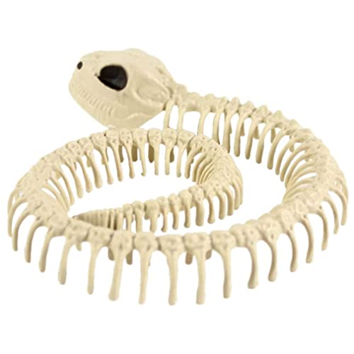 Ckuakiwu Halloween Schlange Skelett gruselig Kunststoff Tier Skelett Dekoration Party Versorgung Requisiten Schlange Dekoration Ckuakiwu Halloween Schlange Skelett gruselig Kunststoff Tier Skelett Dekoration Party Versorgung Requisiten Schlange Dekoration von Ckuakiwu