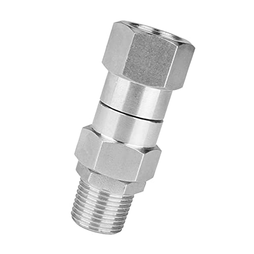 ClAZTyict 1 Stück Hochdruckreiniger Drehgelenk 3/8 Hochdruckreiniger Schlaucharmaturen 360 Grad Drehanschluss Autowäsche ClAZTyict 1 Stück Hochdruckreiniger Drehgelenk 3/8 Hochdruckreiniger Schlaucharmaturen 360 Grad Drehanschluss Autowäsche von ClAZTyict