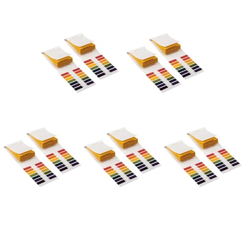ClAZTyict 10 SäTze 160 Streifen 1-14 PH Lackmuspapier PH Test Streifen Wasser Kosmetik Boden PH Test Papier Streifen mit Kontroller Karte ClAZTyict 10 SäTze 160 Streifen 1-14 PH Lackmuspapier PH Test Streifen Wasser Kosmetik Boden PH Test Papier Streifen mit Kontroller Karte von ClAZTyict