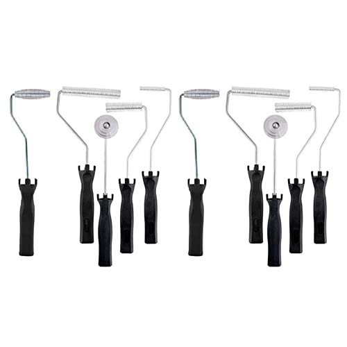 ClAZTyict 10 Stück Fiberglas Laminieren Aluminium Paddel Streifen Form Vertikaler Rollen Satz Blase GFK Arbeit für Die Reparatur von Badewannen Booten ClAZTyict 10 Stück Fiberglas Laminieren Aluminium Paddel Streifen Form Vertikaler Rollen Satz Blase GFK Arbeit für Die Reparatur von Badewannen Booten von ClAZTyict