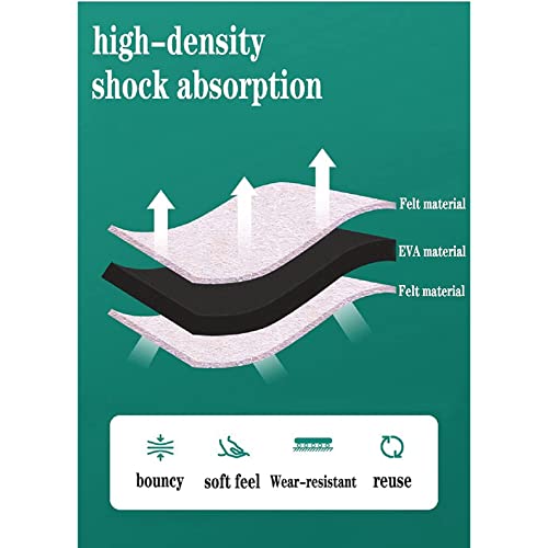 ClAZTyict 10 Stück MöBel Rad Stopper Bett Stopper Caster Becher Geeignet für Alle Arten Von MöBeln Auf Rädern (Beige) von ClAZTyict