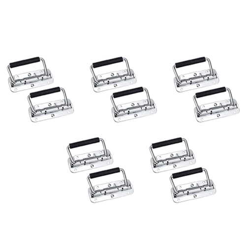 ClAZTyict 10 Stücke 304 Edelstahl Prop Box Werkzeug Aluminium Box Aktivitäts Klappbarer Industrie ClAZTyict 10 Stücke 304 Edelstahl Prop Box Werkzeug Aluminium Box Aktivitäts Klappbarer Industrie von ClAZTyict