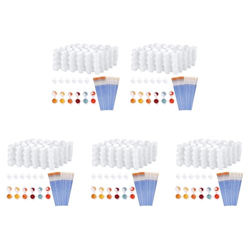 ClAZTyict 100 Streifen, 600 TöPfe, Leere Farbstreifen und 100 StüCke Pinsel, Farbbecher, Transparente Kunststoff AufbewahrungsbehäLter, 3 Ml/0,17 Oz ClAZTyict 100 Streifen, 600 TöPfe, Leere Farbstreifen und 100 StüCke Pinsel, Farbbecher, Transparente Kunststoff AufbewahrungsbehäLter, 3 Ml/0,17 Oz von ClAZTyict