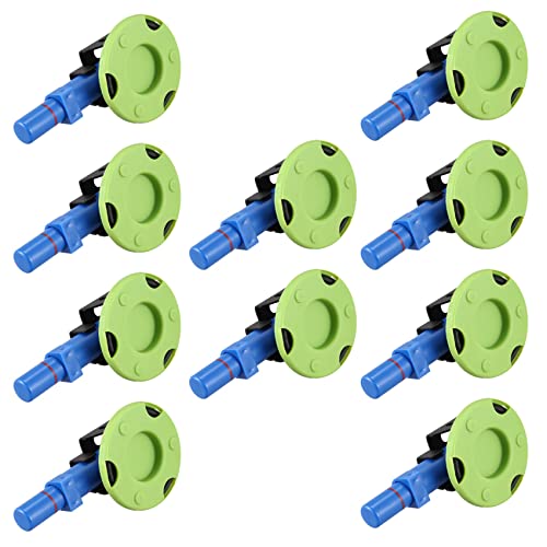 ClAZTyict 10Stck 3 Konkaver Vakuum Becher 75 mm Hoch Leistungs Hand Pumpen Saug Napf mit M6 Gewinde Bolzen von ClAZTyict