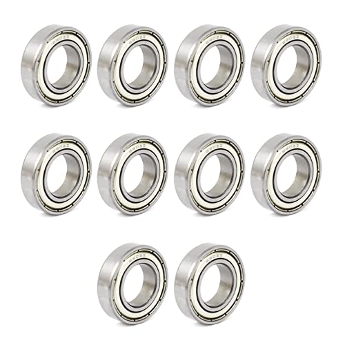ClAZTyict 10X 6902Z 15 x 28 x 7mm Metall Geschirmt Miniatur Tiefe Rille Radial Kugellager von ClAZTyict
