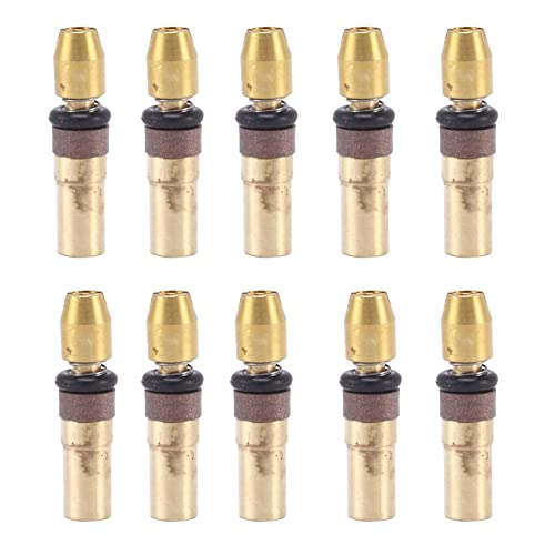 ClAZTyict 10X Drei Stufiger Kolben Kopf Hoch Druck Kupfer Kopf Für 6Mm 30Mpa Hoch Druck Pumpen Kolben Teile ClAZTyict 10X Drei Stufiger Kolben Kopf Hoch Druck Kupfer Kopf Für 6Mm 30Mpa Hoch Druck Pumpen Kolben Teile von ClAZTyict