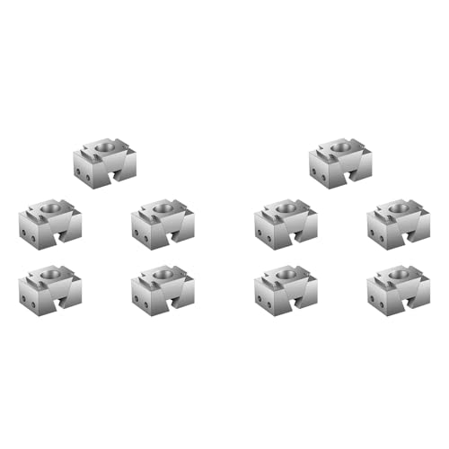 ClAZTyict 10X Ok Fixture Wedge M6 Erweiterungsmaschine, Tischplatte, Verstellbare Seitliche Feste Klemme, Skulptur, Schnitzwerkzeug, Modellfiguren von ClAZTyict