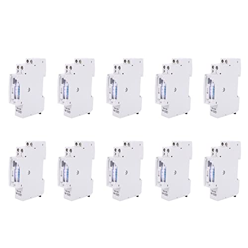 ClAZTyict 10X Sul180A 15 Minuten Mechanischer Zeitgeber 24 Stunden Programmierbarer Zeitzaehler Zeitschaltuhr Relay-Messung Analysegeraete Neu von ClAZTyict