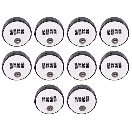 ClAZTyict 10X Zahlenkombination Cam Lock 4 Digital Keyless Drawer Door Gym School Locker mit Schlüssel-Reset ClAZTyict 10X Zahlenkombination Cam Lock 4 Digital Keyless Drawer Door Gym School Locker mit Schlüssel-Reset von ClAZTyict
