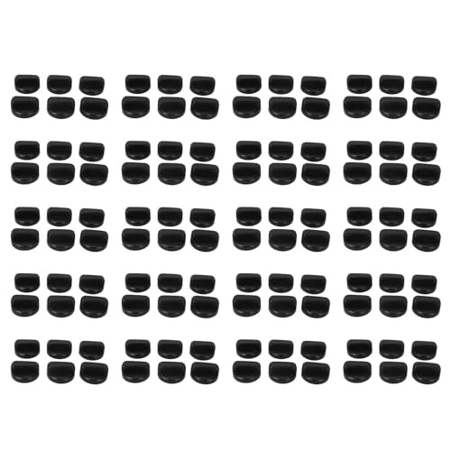 ClAZTyict 120 Stueck Kuechen Schwarz Kunststoff Gasherd Herd Potiknoepfe von ClAZTyict