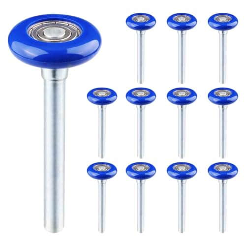 ClAZTyict 12er-Pack 1,8 Nylon-Garagentorrollen Set Kit Leise/Strapazierfähig und Hohe Belastung, Hochleistungslager-Kit Blau ClAZTyict 12er-Pack 1,8 Nylon-Garagentorrollen Set Kit Leise/Strapazierfähig und Hohe Belastung, Hochleistungslager-Kit Blau von ClAZTyict