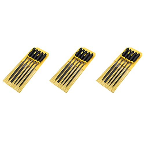 ClAZTyict 15 Stück/Satz Professionelle Technische Diamantfeile 3X140mm Floßnadel Metallschneidewerkzeug Glas Metall Steinschnitzerei von ClAZTyict