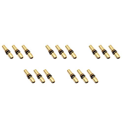 ClAZTyict 15 Stück Dreistufiger Kolben Kopf Hoch Druck Kupfer Kopf 6mm Hoch Druck Pumpe 30Mpa Teile von ClAZTyict