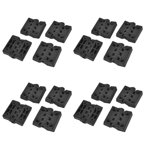 ClAZTyict 16 Stück Scharniere für Schranktüren Aus Kunststoff, Verstärkt, 40 x 40 mm ClAZTyict 16 Stück Scharniere für Schranktüren Aus Kunststoff, Verstärkt, 40 x 40 mm von ClAZTyict