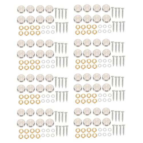 ClAZTyict 16 mm Edelstahl Naegel Schraubverschluss (64 Stuecke) von ClAZTyict