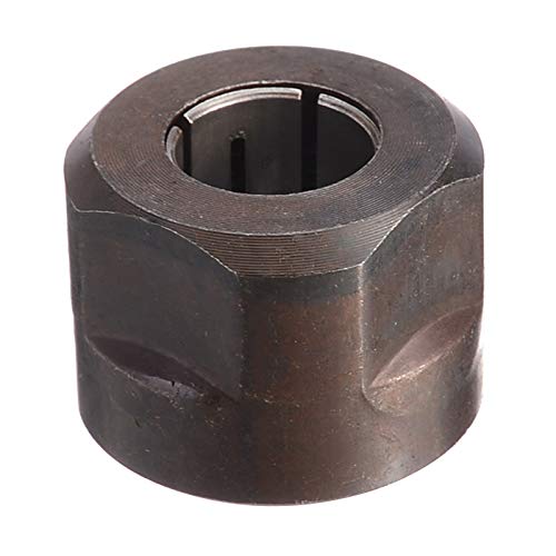 ClAZTyict 1Pc Black Metal Spannzangenmutter TauchfräSer Teile 12,7 Mm Mittellochdurchmesser 22,5 X 27 Mm ClAZTyict 1Pc Black Metal Spannzangenmutter TauchfräSer Teile 12,7 Mm Mittellochdurchmesser 22,5 X 27 Mm von ClAZTyict