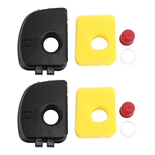ClAZTyict 2 Paket 595660 799579 594281 Luft Filter Abdeckung und Luft Filter und Passend für RasenmäHer von ClAZTyict