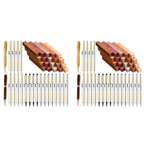 ClAZTyict 20 Sets Drechselstift-Set, Projektbedarf, 7 mm Schmales Stift-Set mit Ersatzminen und Stiftrohlingen Aus zum Drechseln ClAZTyict 20 Sets Drechselstift-Set, Projektbedarf, 7 mm Schmales Stift-Set mit Ersatzminen und Stiftrohlingen Aus zum Drechseln von ClAZTyict
