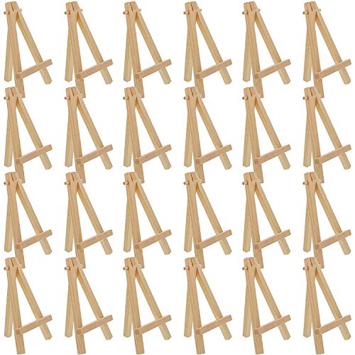 ClAZTyict 24 Stück 12,7 cm Mini ständer, Staffeleien, Tisch ständer, geeignet für Kinder, Visiten karten ClAZTyict 24 Stück 12,7 cm Mini ständer, Staffeleien, Tisch ständer, geeignet für Kinder, Visiten karten von ClAZTyict
