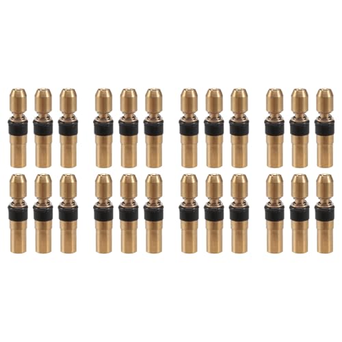 ClAZTyict 24 Stück Dreistufiger Kolben Kopf Hoch Druck Kupfer Kopf 6Mm Hoch Druck Pumpe 30Mpa Teile von ClAZTyict