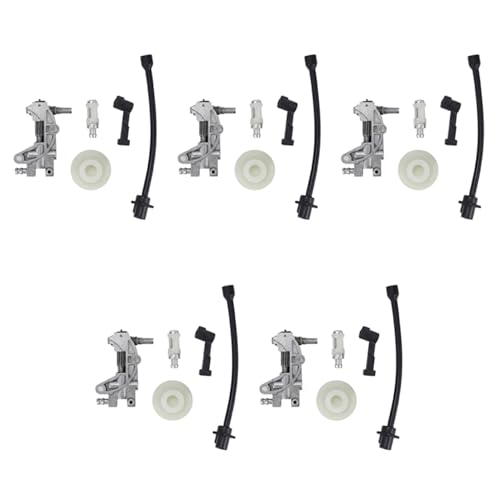 ClAZTyict 25-Teiliges ÖL Pumpen Filter Rohr Leitung ÖL DüSen Turbinen Kit für 4500 5200 5800 45CC 52CC 58CC KettensäGen von ClAZTyict