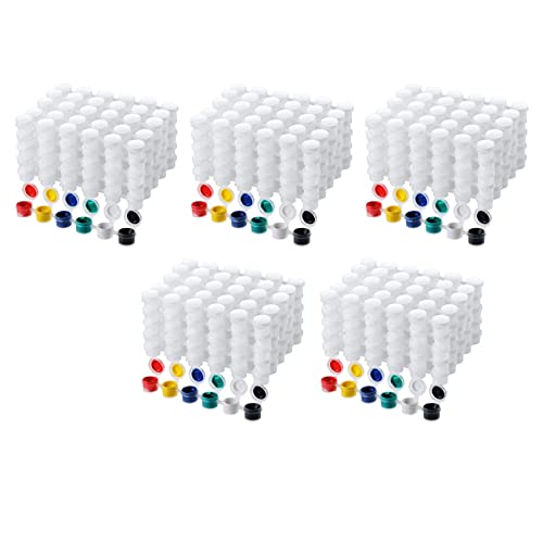 ClAZTyict 250 Streifen Leere Farb Streifen Farb Topf TöPfe Klare Lagerung Farb Behälter Mini Mal Becher Topf 3 Ml / 0,1 Oz von ClAZTyict