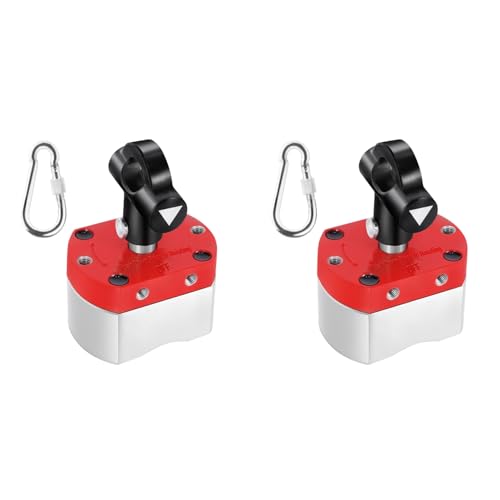 ClAZTyict 2X 180 LB An/Aus-Magnete, Magnetischer Schweißhalter, Mehrzweck-Schaltmagnet zum Heben und Handhaben, Metallabschirmung von ClAZTyict