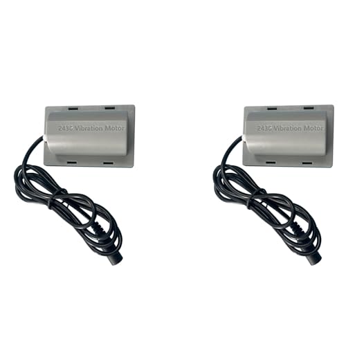 ClAZTyict 2X DC 12V Vibrationsmotor für Stuhlkissen, Wasserdichter Mini-Vibrationsmotor, Massagegürtel, Flacher Boden, Attraktor, Fütterungsmotor von ClAZTyict