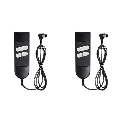 ClAZTyict 2X Der Elektrischen Sofa-Fernbedienung, 5-Poliger 4-Tasten-Fernbedienungsersatz für Elektrische Liegestühle für OKIN LIMOSS Pride Golden Berkline von ClAZTyict