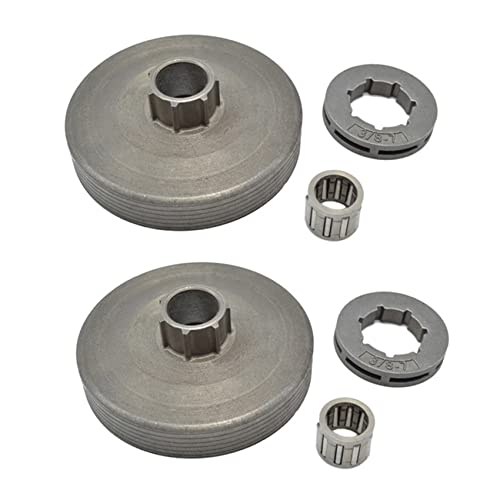 ClAZTyict 2X Kettensaege 3/8-7T Felgenrad mit Kettensaege Kupplungstrommel fuer 45Cc 52Cc 58Cc Benzin Engineg Teile ClAZTyict 2X Kettensaege 3/8-7T Felgenrad mit Kettensaege Kupplungstrommel fuer 45Cc 52Cc 58Cc Benzin Engineg Teile von ClAZTyict