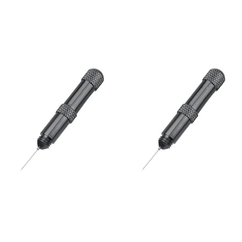 ClAZTyict 2X Mini-Klebeauftragsnadel Aus Metall für Hobby, Modellbau und die Dosierung Kleiner Teile von ClAZTyict